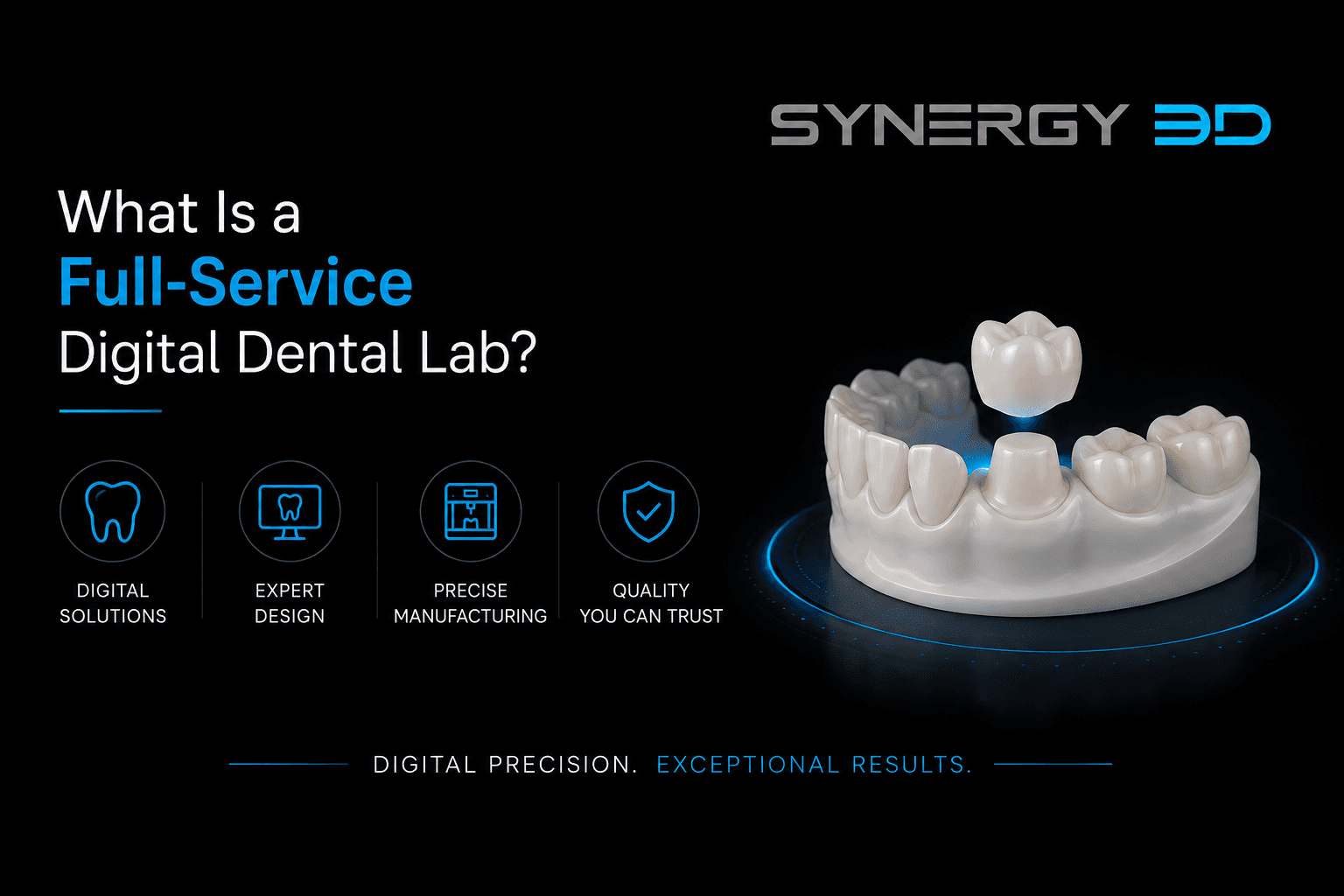 What Is a Full-Service Digital Dental Lab?