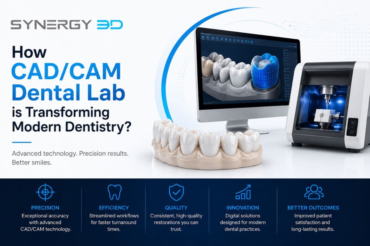 How CAD/CAM Dental Lab is the Transforming Modern Dentistry?