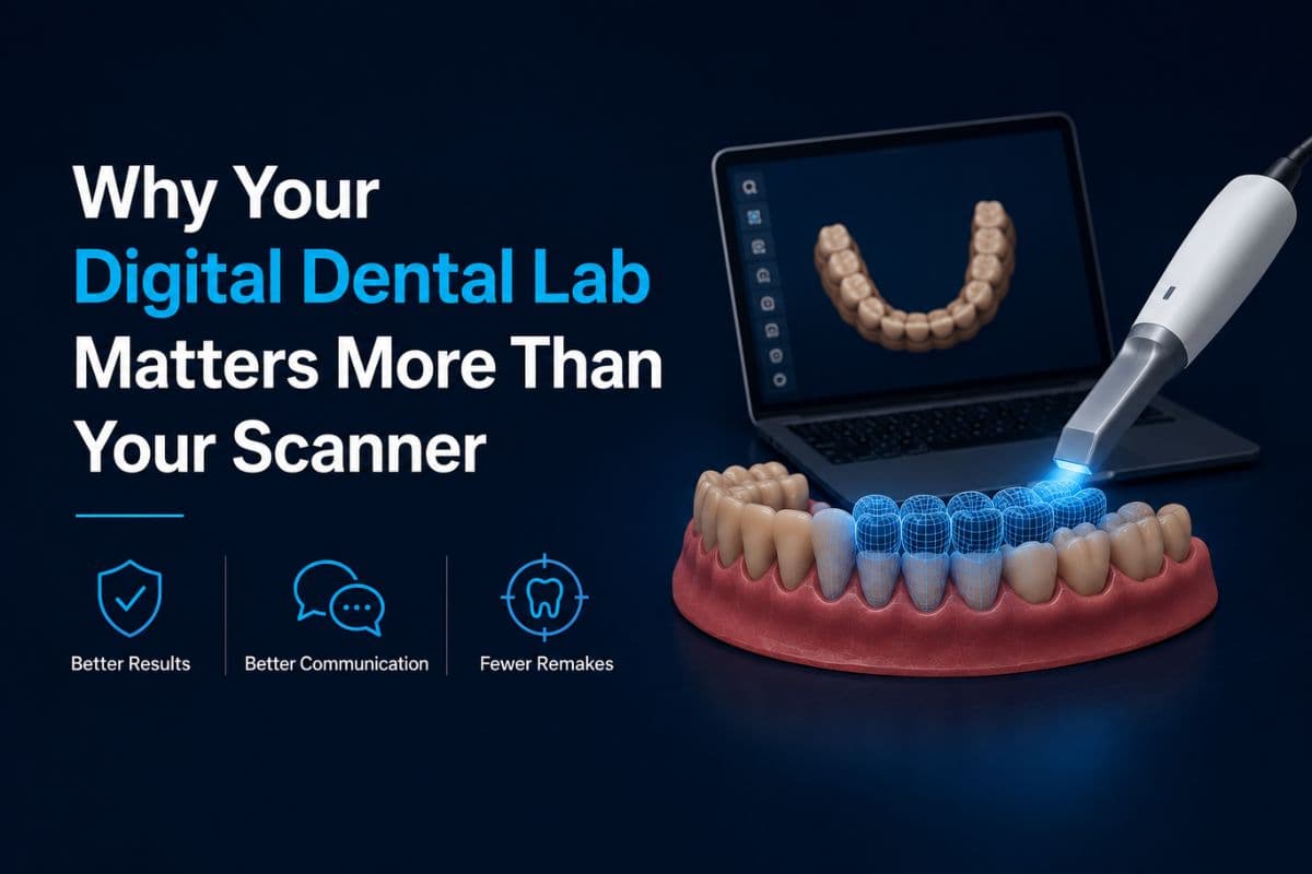 Why Your Digital Dental Lab Matters More Than Your Scanner