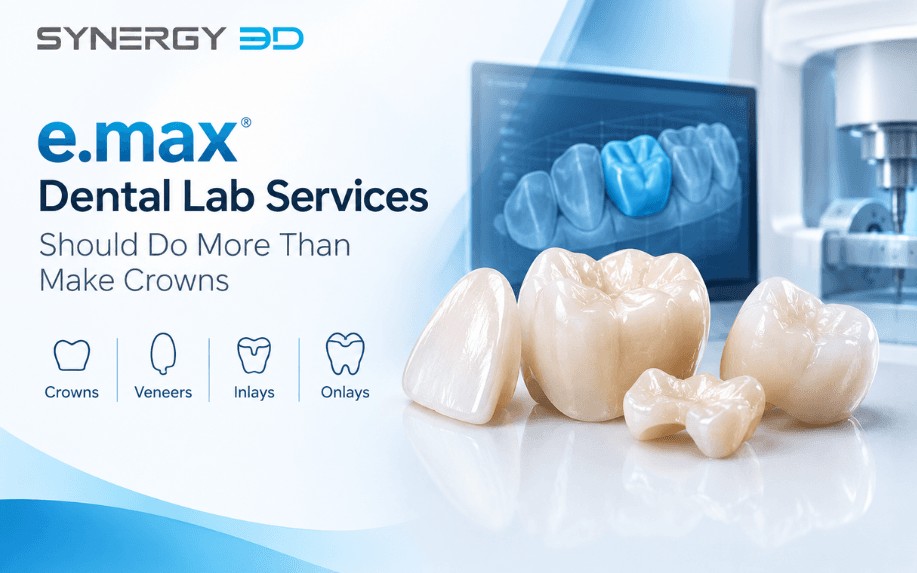 e.max Dental Lab Services Should Do More Than Make Crowns