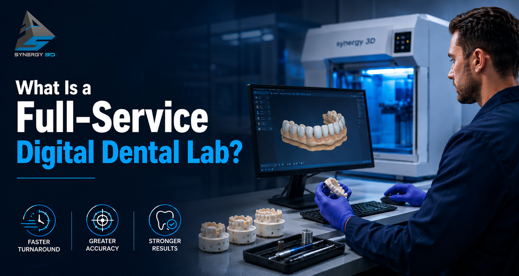 What Is a Full-Service Digital Dental Lab